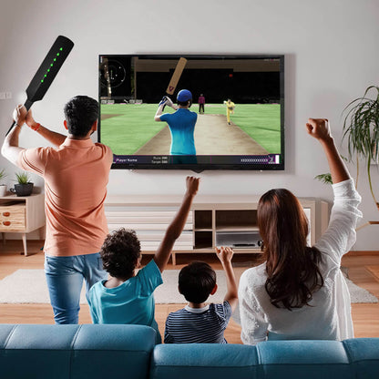 Metashot Augmented Reality Smart Cricket Bat with Game Compatible with TVs, PC/Mac, iOS/Android, Tabs/iPad